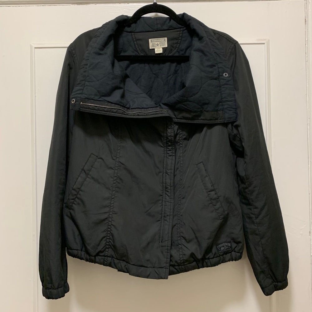 Converse Women’s Bomber Jacket | Black